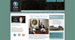 Desktop Screenshot of cmamanagement.com